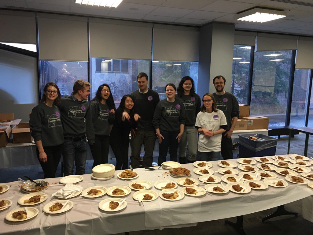 It's all Pi all the time NOW in POD250 <a href="/RyersonU/">Ryerson University</a> #ryerson #science #math #yum thnx <a href="/math_cu/">Math Course Union</a>