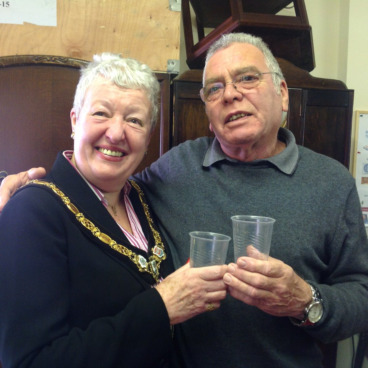 Bromsgrove Redditch (@ageukbroms_redd) on Twitter photo The Mayor of Redditch, <a href="/pattiehill1/">pattie hill</a> with Roly Duke of <a href="/AgeUkBroms_Redd/">Bromsgrove Redditch</a> "Men In Sheds" project at the grand opening The Mayor of Redditch, <a href="/pattiehill1/">pattie hill</a> with Roly Duke of <a href="/AgeUkBroms_Redd/">Bromsgrove Redditch</a> "Men In Sheds" project at the grand opening