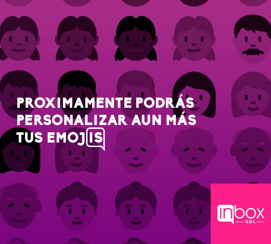 InboxGDL's tweet photo. #InboxNews Muy pronto podrás personalizar tus emojis aún mas. 

✨ Mira la nota aquí ➡  https://t.co/IKJGyj1ZJm ✨ https://t.co/No5z2yQF83