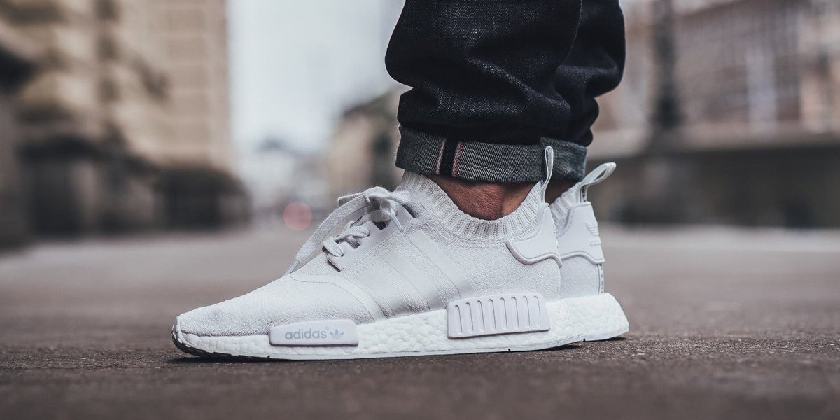 adidas gazelle silver green womens Kid's adidas Originals NMD_R1 Shoes White FW0432 main image 1