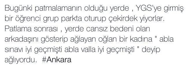 Ne söyleyelim ki söyleyecek şey bırakmadınız içimiz parçalandı  #YerinDibineBatsın