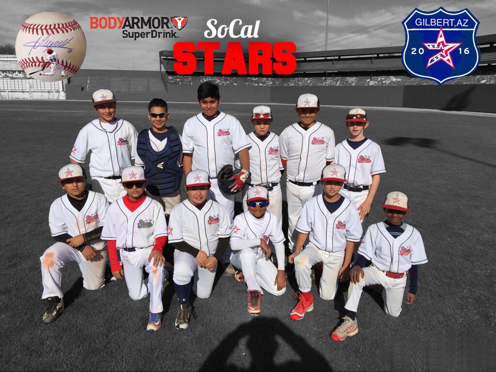 AngelsnLakers's tweet photo. The SoCal Stars had a blast this weekend in Arizona. @DrinkBODYARMOR #UpGradeYourSportsDrink #SoCalStars #Beltre29 https://t.co/KZqFi84php