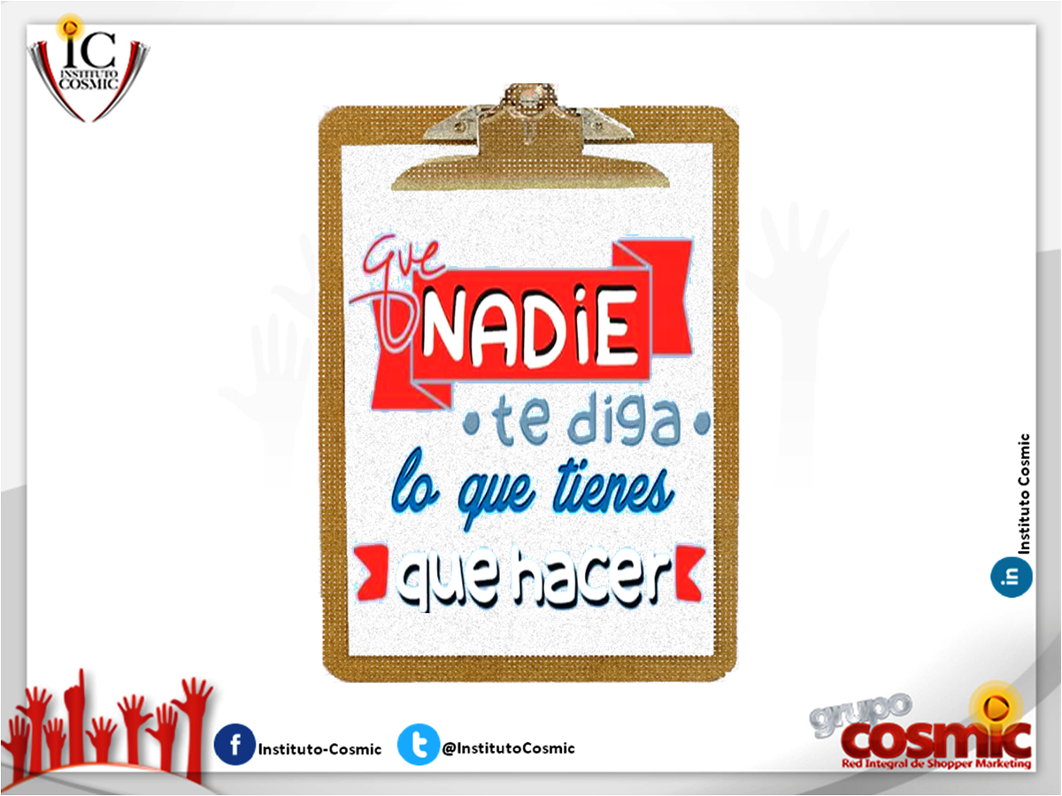 InstitutoCosmic's tweet photo. Sigue tus impulsos #FelizLunes #GrupoCosmic https://t.co/QcwwGSlFY8