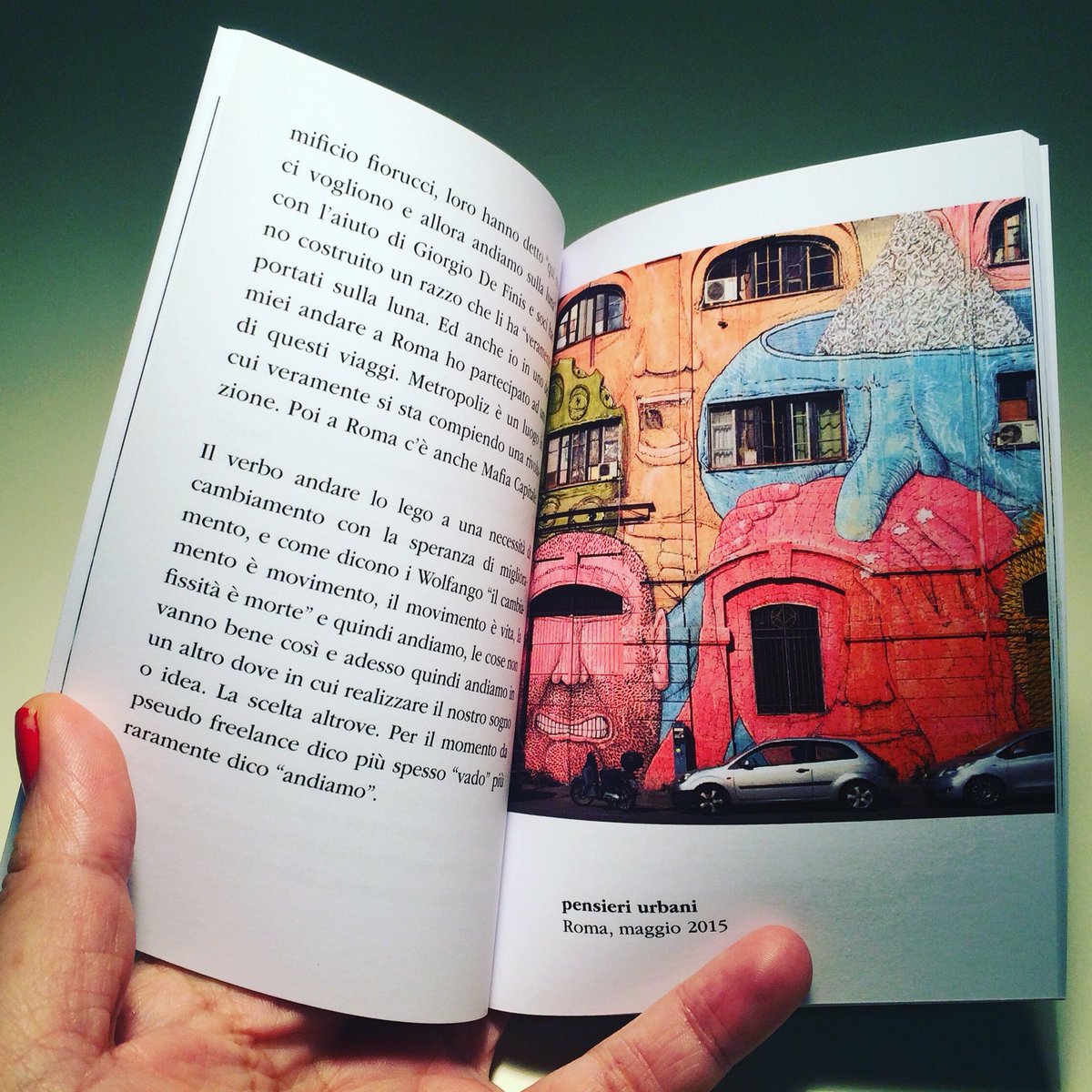 cowomodo's tweet photo. Anche noi stiamo con #Blu e la #streetart #iostoconblu
#splinterbook https://t.co/GYgp5RiGVq