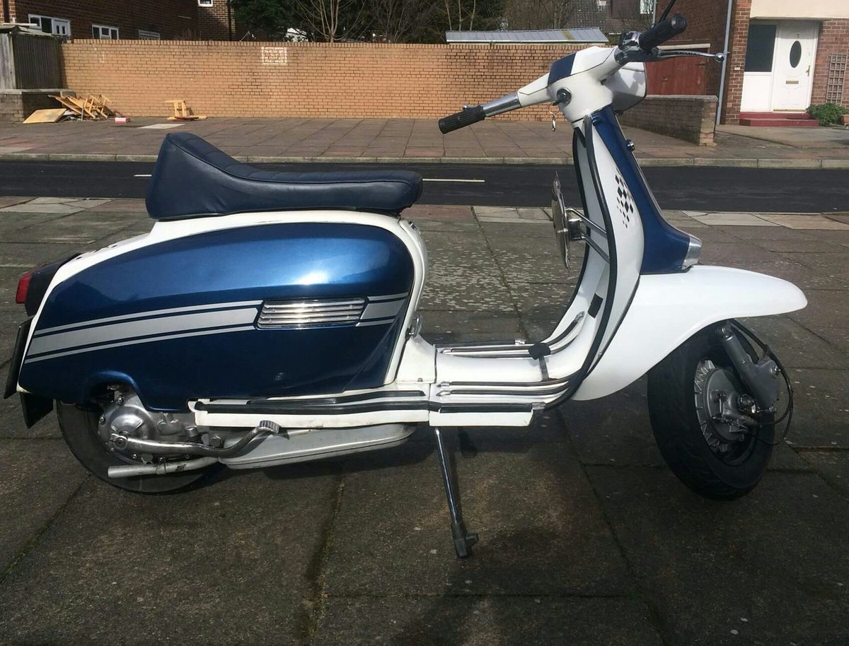 For sale 
Lambretta Gp125 ( 225 )  just service and new clutch  £2550