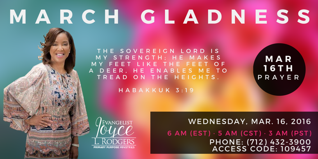 MsJoyceLRodgers's tweet photo. Dial in this Wednesday at 5 am CST!  Come with #Expectancy! https://t.co/MyUOnhAOEW