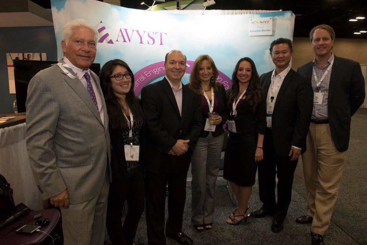 Go_AVYST's tweet photo. The #AVYST Team at #NetVU16 https://t.co/JvbZkSNfTE https://t.co/rs7FsFmpxc