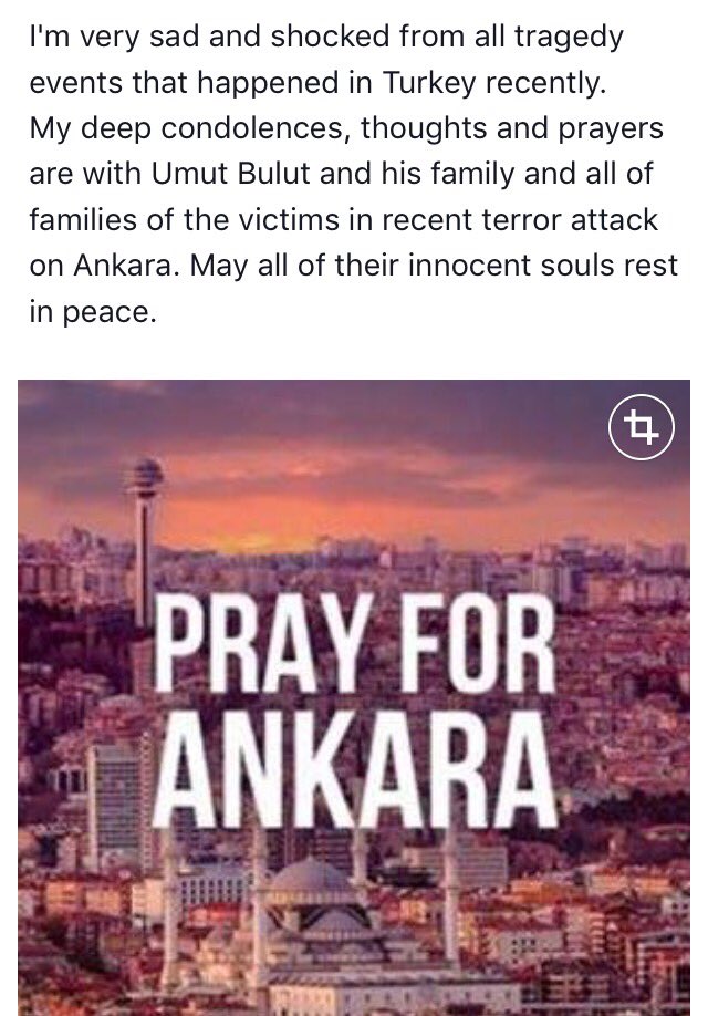 OficialMeireles's tweet photo. #PrayForAnkara https://t.co/5u5359vhOJ