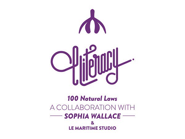 CLITERACY 100 Natural Laws Collab project with the amazing artist <a href="/sophiawallace/">Sophia Wallace 🦚</a> 

🔰lemaritimestudio.com/401719/8724255…