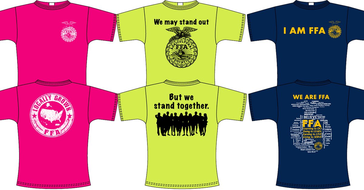ffa chapter shirts