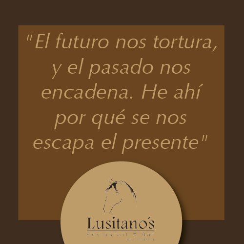 En la vida cada minuto es un milagro que no se repite.