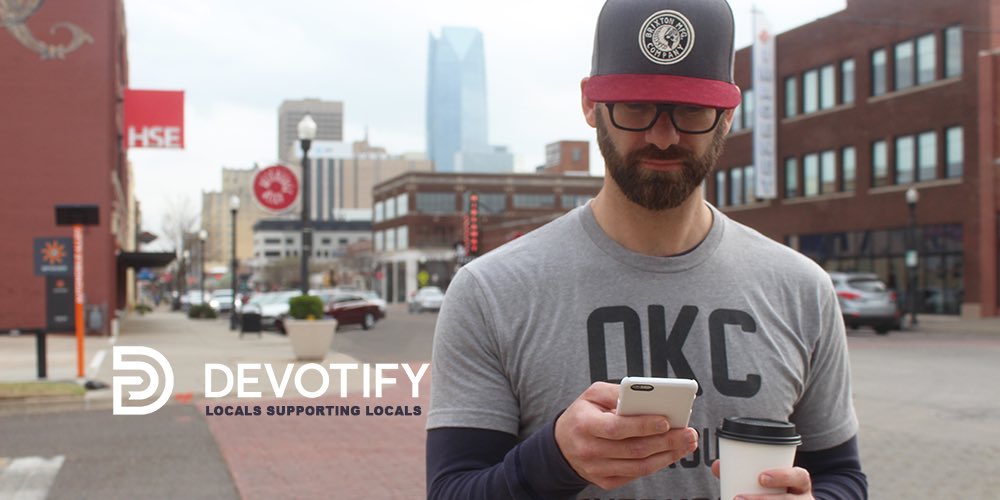 devotify's tweet image. Our app rewards you when you #shoplocal...without the hassle of a plastic card. Learn more: devotify.com