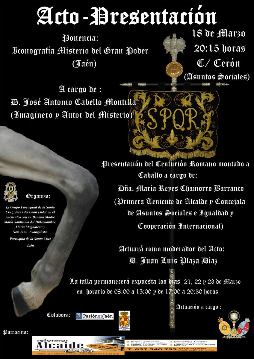 A tan sólo a 4 días
<a href="/COPEJAEN/">COPE Jaén</a> <a href="/DiarioJAENes/">Diario JAÉN</a> <a href="/ideal_jaen/">ideal_jaen</a>  @VivaJaen <a href="/pasionenjaen/">Pasión en Jaén</a> @ondajaenrtv <a href="/cana/">cana wu</a>