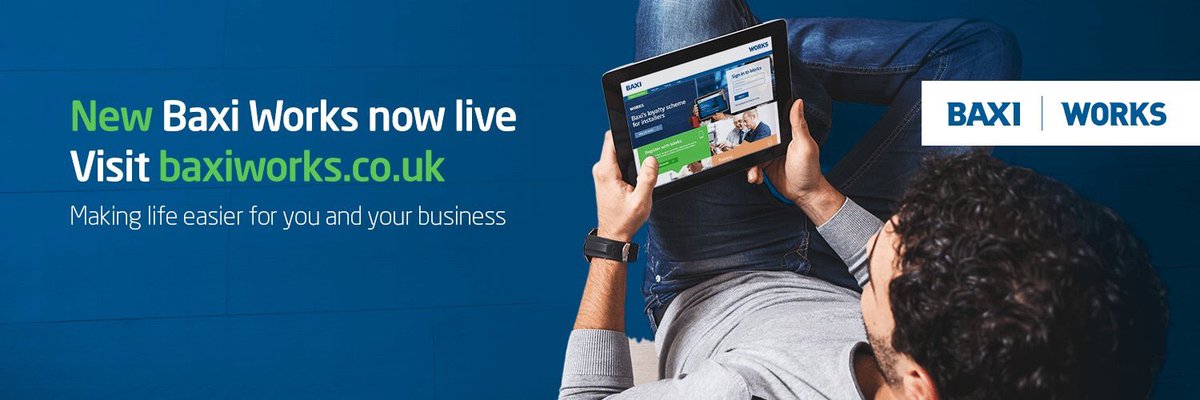 MCatAalbertsIPS's tweet photo. The all new #Baxi #Works website is now live! Take a look at https://t.co/Jftlsh8flx #installer #boilers https://t.co/SMoukmEaez