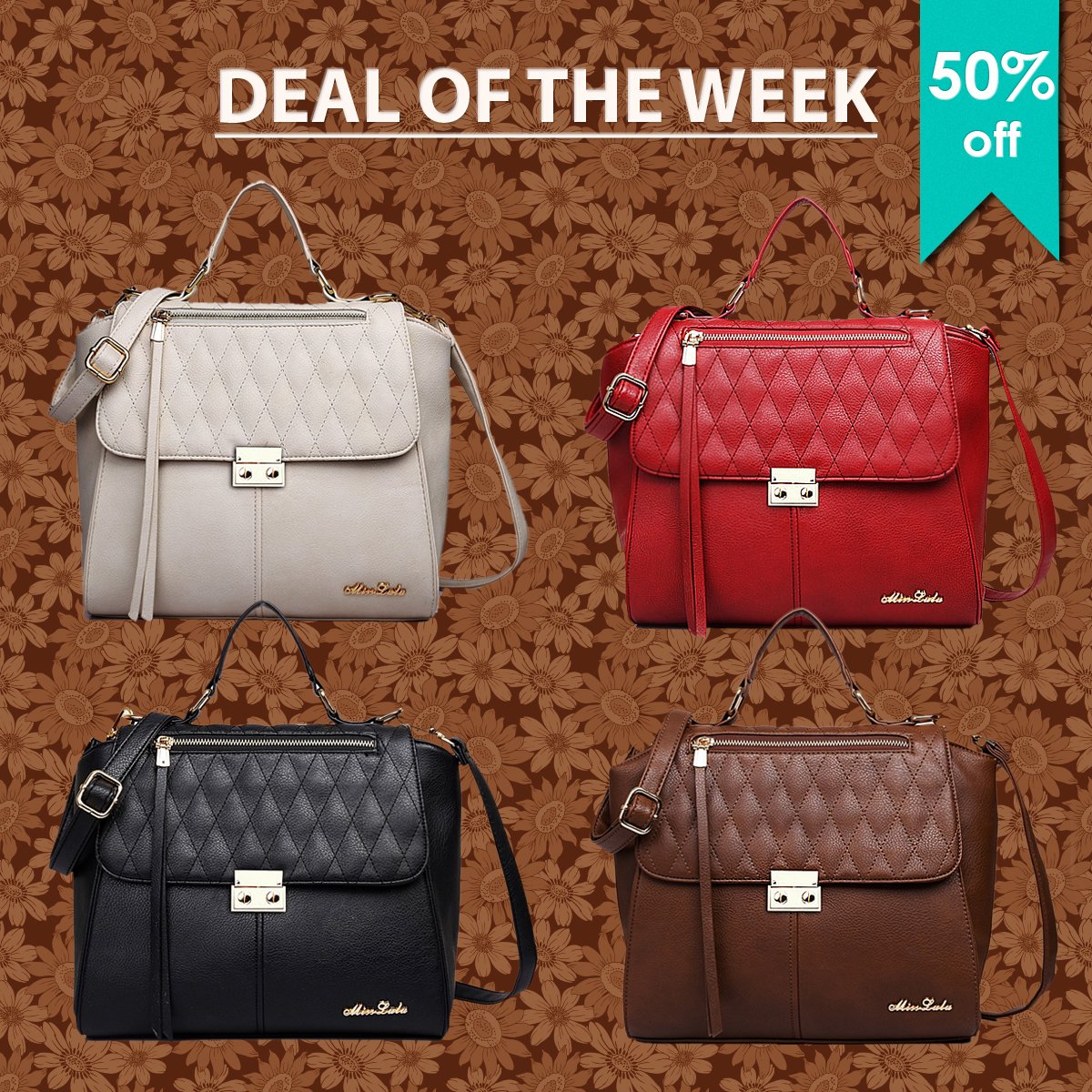 Nobody likes Mondays, but #dealoftheweek is here to make them better with 50% off! Shop at:- ow.ly/Zct4F