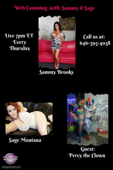 Thurs. Live 7pm ET on @dollhouse_radio Me, @SageMontana1 &amp; our Guest @pervytheclown @kinkycandy call<a class="tags" target="_blank" title="On Twitter" href="/?out=eyJ0eXAiOiJKV1QiLCJhbGciOiJIUzUxMiJ9.eyJpYXQiOjE3MjI5ODc4NjUsImlzcyI6InR3cG9ybnN0YXJzLmNvbSIsIm5iZiI6MTcyMjk4Nzg2NSwiZXhwIjoxNzU0NTIzODY1LCJyZWRpcmVjdF91cmwiOiJodHRwczovL3R3aXR0ZXIuY29tL2RvbGxob3VzZV9yYWRpbyJ9.cdP8UnCrGzs9VL1Lh71V78lzxv_nSHNRhyMGXeKa6hTHaN2a8zzV-ZfkVHiD7-quHsx7Z5VbZAXLBhD_4NxWFA">@dollhouse_radio</a><a class="tags" target="_blank" title="On Twitter" href="/?out=eyJ0eXAiOiJKV1QiLCJhbGciOiJIUzUxMiJ9.eyJpYXQiOjE3MjI5ODc4NjUsImlzcyI6InR3cG9ybnN0YXJzLmNvbSIsIm5iZiI6MTcyMjk4Nzg2NSwiZXhwIjoxNzU0NTIzODY1LCJyZWRpcmVjdF91cmwiOiJodHRwczovL3R3aXR0ZXIuY29tL1NhZ2VNb250YW5hMSJ9.CWZUcGb4geTFAhTJTtb9KruAY3HFDn7wDx3j8tnC1x2b-lPbCKbNqP9JAiOHqP8m2GXGuhH_Oz4VVBOeSxCOVQ">@SageMontana1</a><a href="/tag/masturbationmonday"class="tags"><span>#masturbationmonday</span></a>
