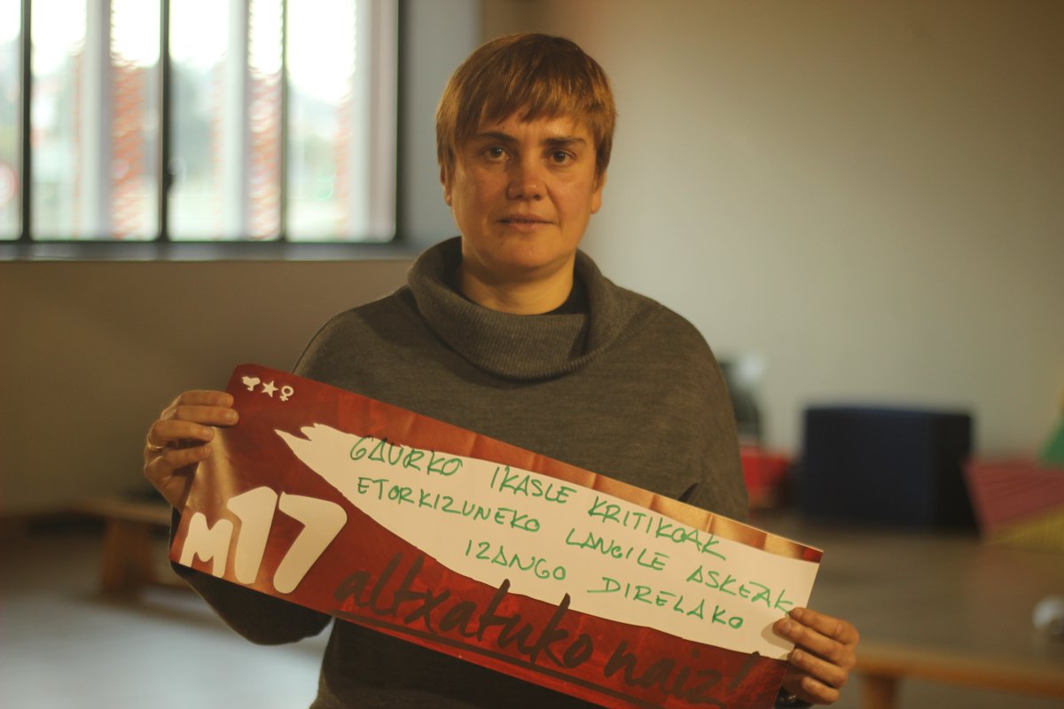 "Gaurko ikasle kritikoak etorkizuneko langile askeak izango direlako #M17altxa" Ainhoa Etxaide <a href="/LABsindikatua/">LAB SINDIKATUA</a>