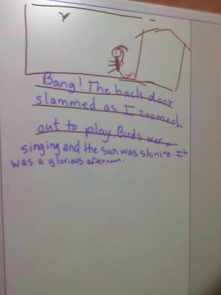 ReneeLWhite5's tweet image. Using #EzraJackKeats as model to generate great story starters. #lpeswake #elementarywriting