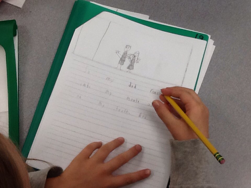 ReneeLWhite5's tweet image. Using #EzraJackKeats as model to generate great story starters. #lpeswake #elementarywriting