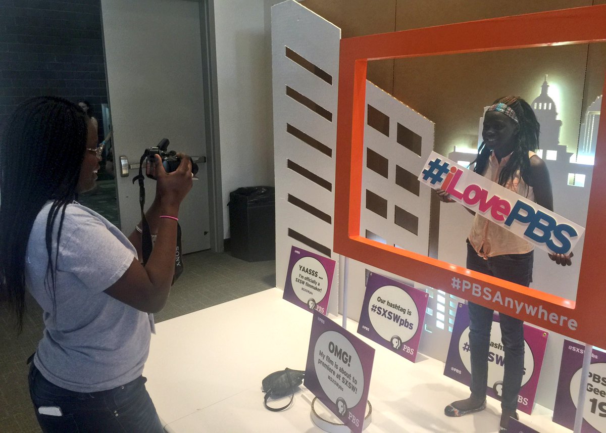 PBS's tweet photo. Scenes from the #PBSanywhere Lounge at #SXSW. #SXSWpbs https://t.co/IdRrGwWNAg
