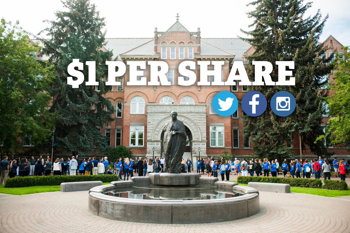 Our Board of Regents will donate $1 to <a href="/GonzagaU/">Gonzaga University</a> for each retweet! #ZagsGiveDay  projects.gonzagawill.com/campaigns/zags…