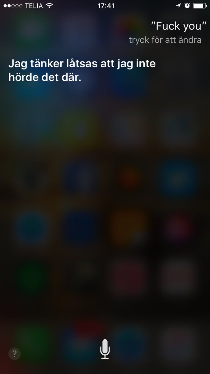 JessicaOlde's tweet photo. När Siri är ens enda vän.. #iphonesiri https://t.co/MmQu6cQAen