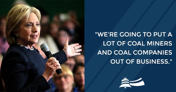 Hillary Clinton: We are going to put a lot of coal miners out of business VIDEO