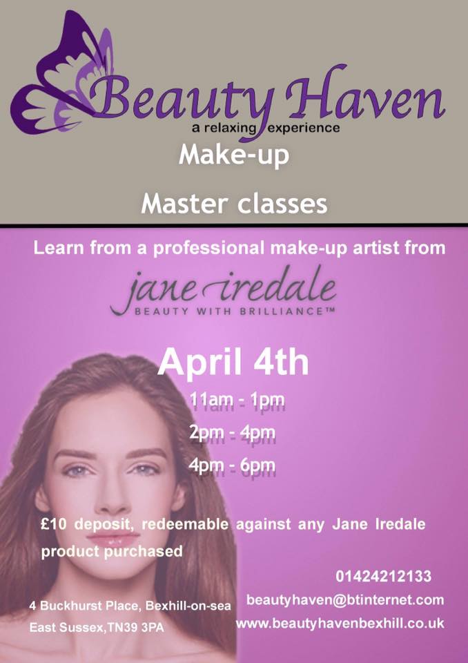 beauthaven05's tweet photo. Makeup Masterclass. Come join us and learn everything you need to know about our  makeup. #janeiredale#100%minerals https://t.co/VUIdcYlPIA