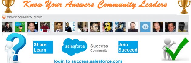 Vinayforce's tweet photo. Get Tips &amp; Get Inspired from our #Salesforce Answers Community Leaders in this blog series
https://t.co/jaHZF3pxLW https://t.co/HuISLfJcaZ