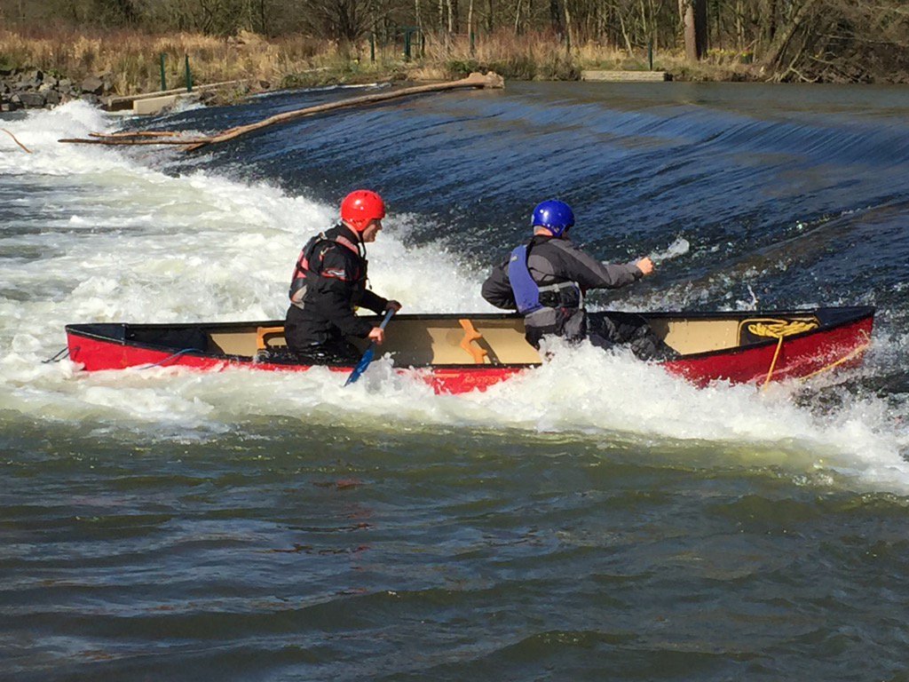 Awesome day on the Teme at Ludlow for 4 star training!