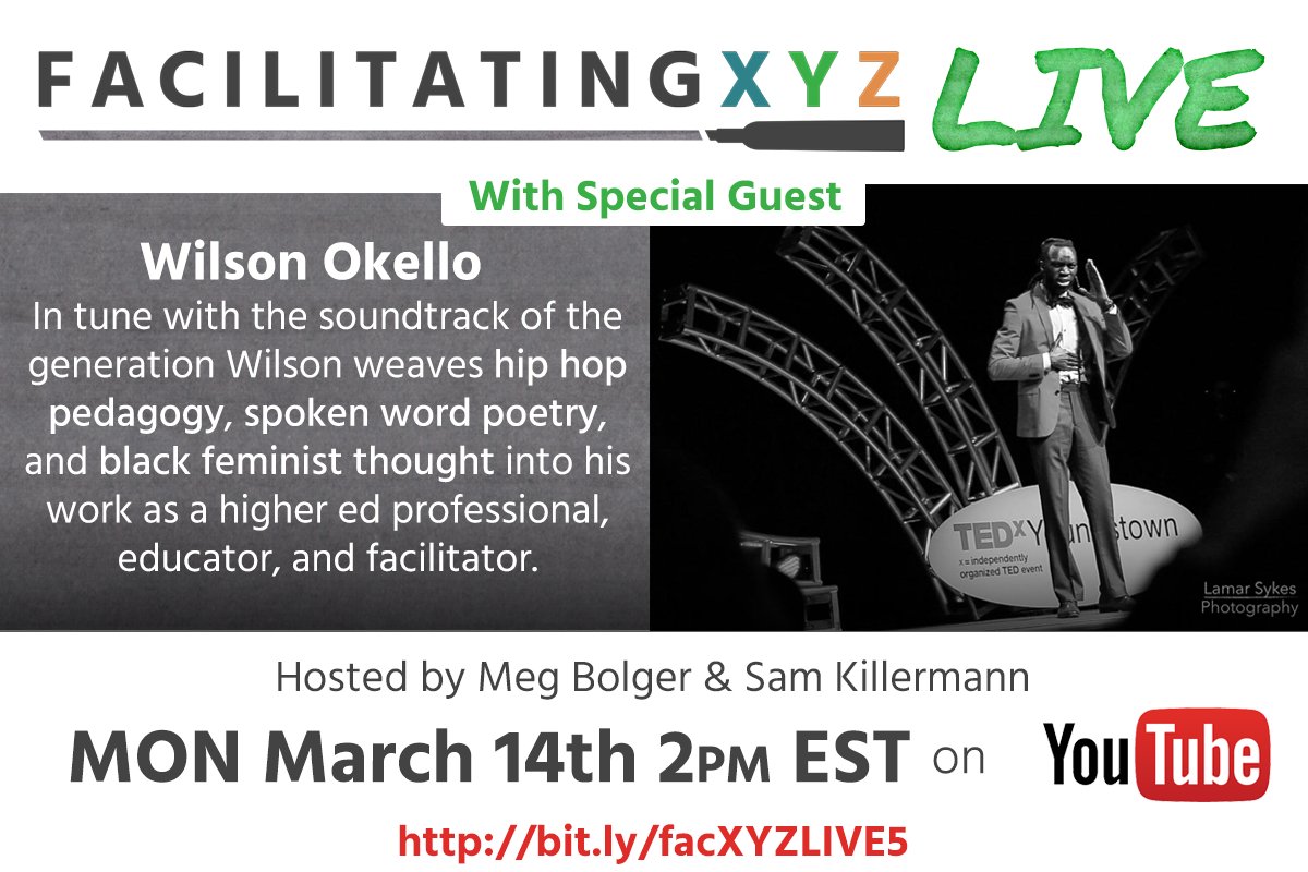 Meg Bolger (@megbolger) on Twitter photo So excited for this interview with <a href="/Killermann/">Sam Killermann</a> and Wilson Okello - tune-in in 10!! bit.ly/facXYZLIVE5 So excited for this interview with <a href="/Killermann/">Sam Killermann</a> and Wilson Okello - tune-in in 10!! bit.ly/facXYZLIVE5