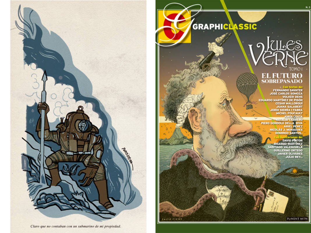Silvyamiga's tweet photo. Un centenar de #escritores e #ilustradores rinden homenaje a #Verne en #Graphiclassic https://t.co/iR8GKUTWMj https://t.co/egoWPyBqZ0
