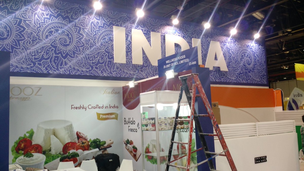 DKhemka's tweet photo. #Mooz #MoozWentToGulfFood #NoPressure  #Dubai #Ind https://t.co/5iqNHjrS76