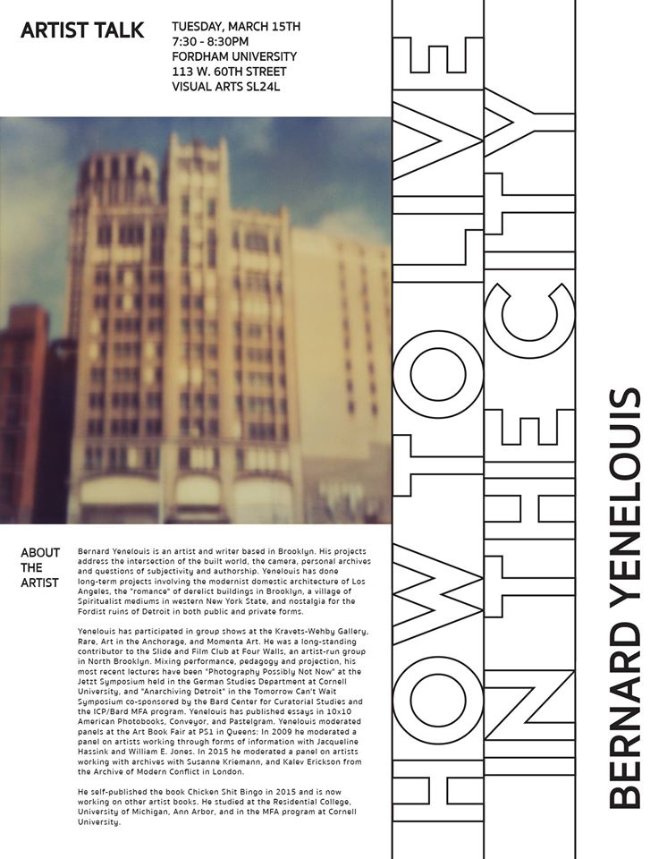 ICPStore's tweet image. #ICYMI Bernard Yenelouis will be speaking at the Fordham University-Lincoln Center Campus on 3/15. #ICPSchool