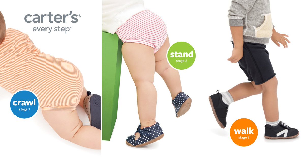 carters crawling shoes