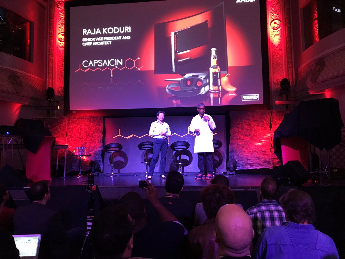 ryanshrout's tweet image. We have @GFXChipTweeter on stage. #AMDCapsaicin