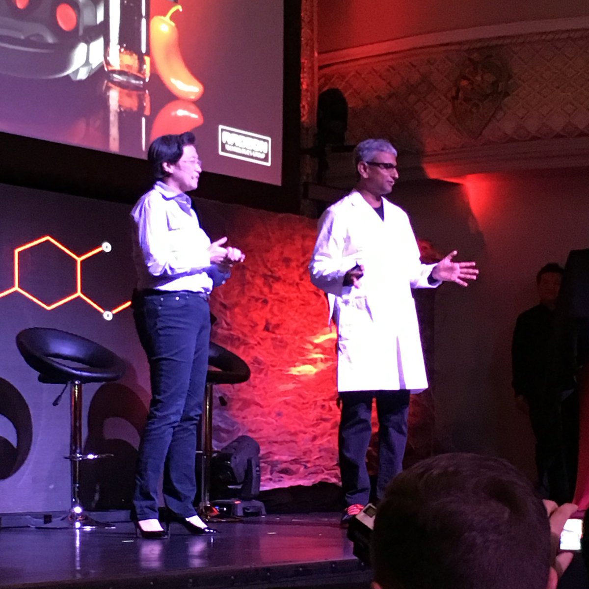 anishchandak's tweet photo. @AMD Raja Koduri says there is a cool #TrueAudioNext audio demo at #capsaicin #GDC16! #GameAudioGDC #gamedev #VR https://t.co/nRegQbyIg6