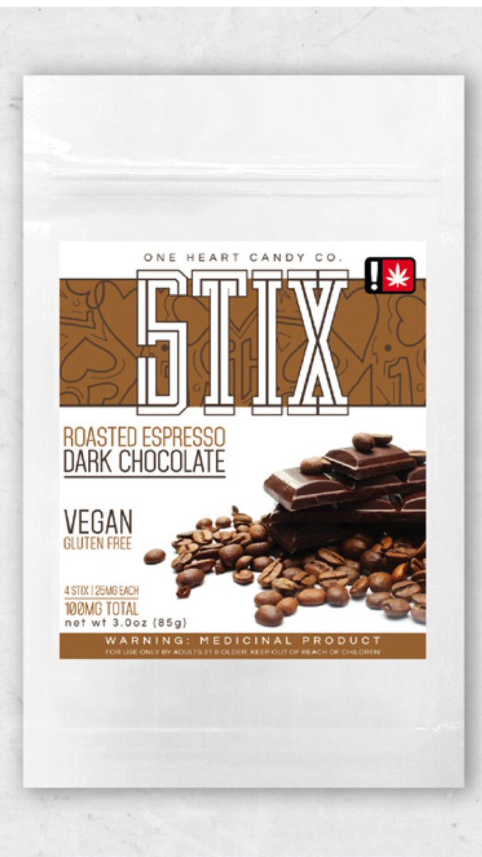 OneHeartCandy's tweet image. On the shelves of @TheGreenHeartOR!! 100mg #Espresso #DarkChocolate 50mg #Cherry #Gummies #vegan #glutenfree