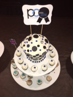 Philly_PR_Girl's tweet photo. @RuthLScott whipped up an AMAZING oversized #PCPicks2016 cupcake for @PhillyCurrent last week #SweetTreats #Cupcakes https://t.co/hUmCKFFQoK