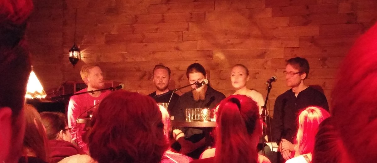 Hvorfor tar menn oftere enn kvinner ordet i debatter? Panelet bekrefter tendensen. #sosiologiskuke <a href="/Ingeborgborg/">Ingeborg Senneset</a>