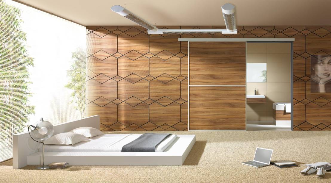 #Slidingdoor in #wood &amp; #aluminum by <a href="/Komandor_Can/">Komandor Canada</a> ow.ly/Zj4YD #space #bedroom