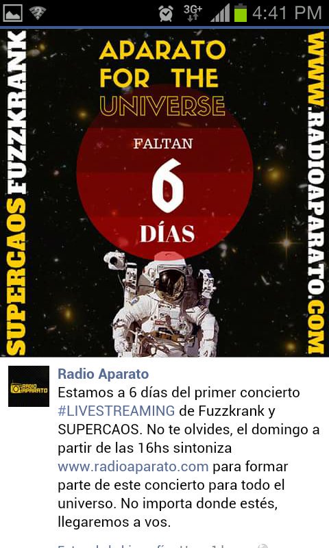 Este domingo te tiramos un link y vamos al universo