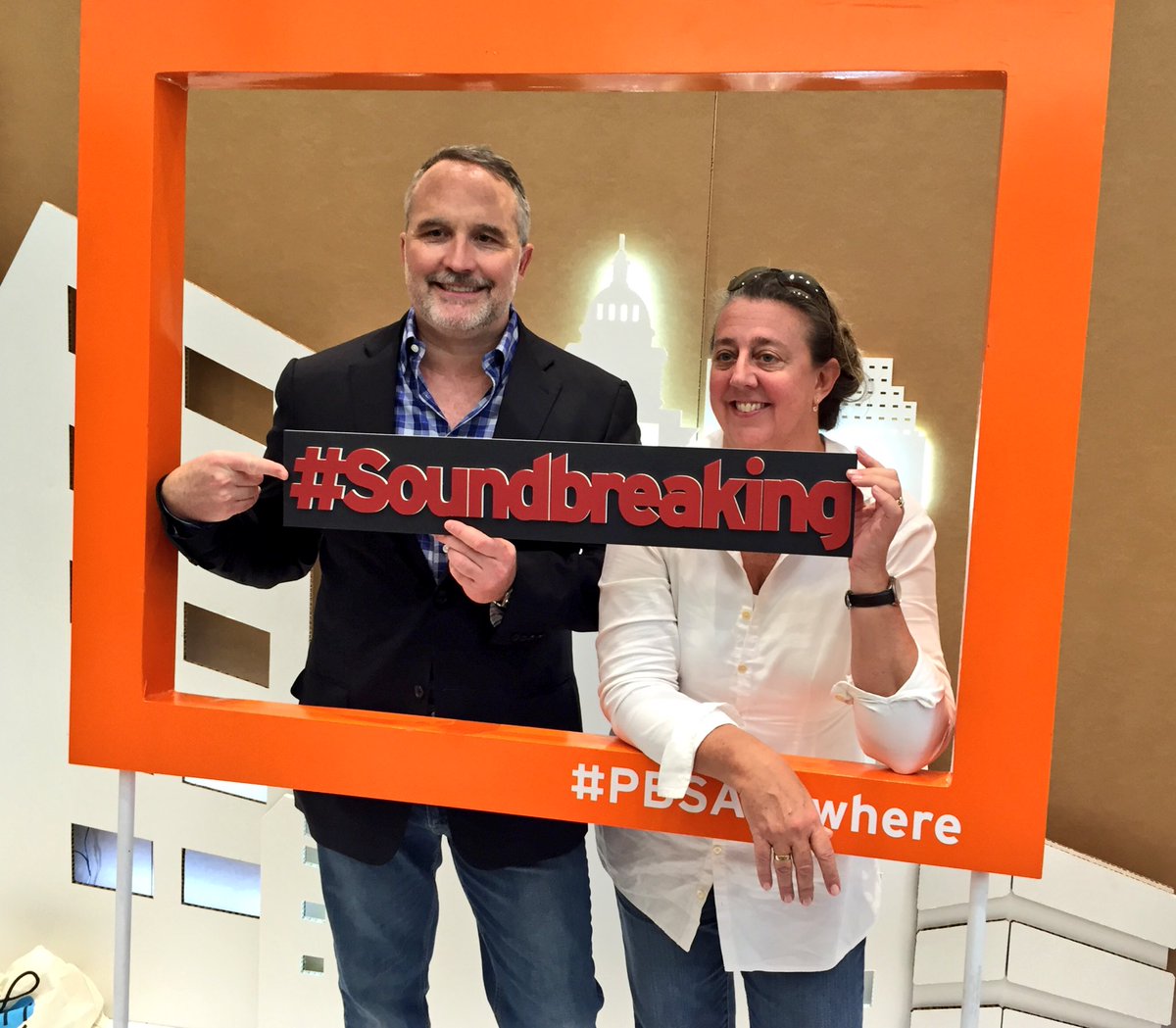 ThinkTV's tweet photo. RT @PBS: The #Soundbreaking crew stopped by the #PBSanywhere lounge at #SXSW. Check out some of the pics. #SXSWpbs https://t.co/XU23P3mhli