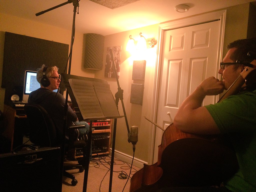 kellieloder's tweet image. So this happened today. Cello=Heaven. #recordingprocess #amazazing @ian_foster