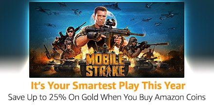 Get Mobile Strike from Amazon Underground: amzn.to/1M6Qt03 
Get Amazon Coins: amzn.to/22a1zuc