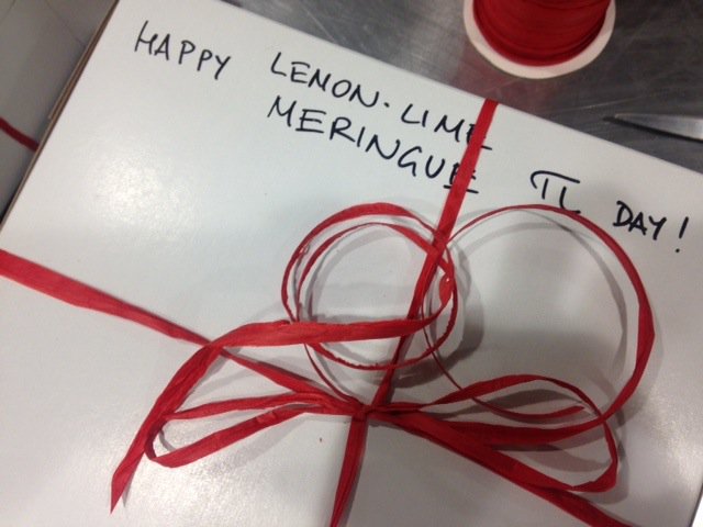 studyrestaurant's tweet image. Happy Pi Day from our bake team! Oh yeah, and we have some pie. #happypiday