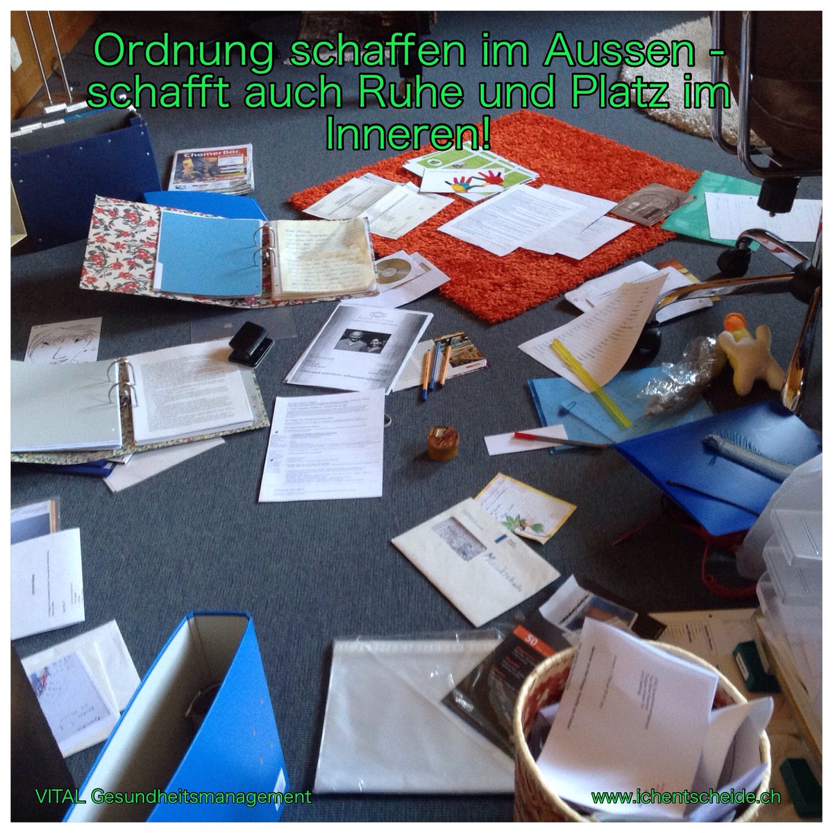 Ichentscheide's tweet image. Ausmisten ist angesagt! Wie innen, so aussen... #balance #achtsamkeit #mylifenbalance #stress