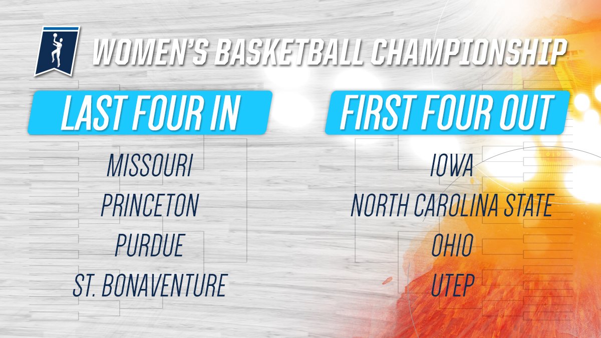 MarchMadnessWBB's tweet image. Who just made or missed the #ncaaW tournament? #SelectionMonday