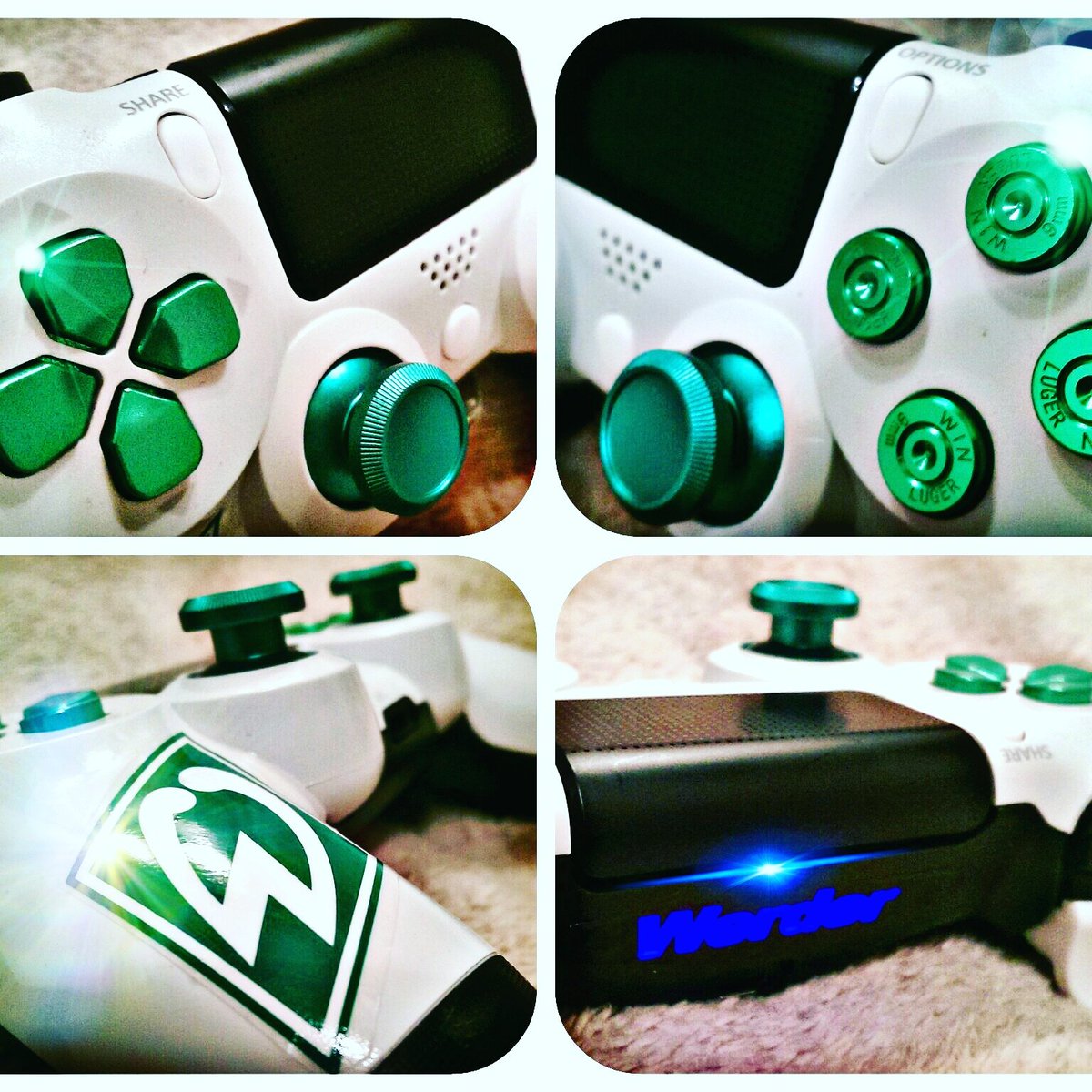 ControllerModHB's tweet photo. @derbervogel #ps4controller #controller #svwerderbremen #bremen #lebenslanggrünweiss #weserstadion #nurdersvw #geil https://t.co/WMXyR9zV0s