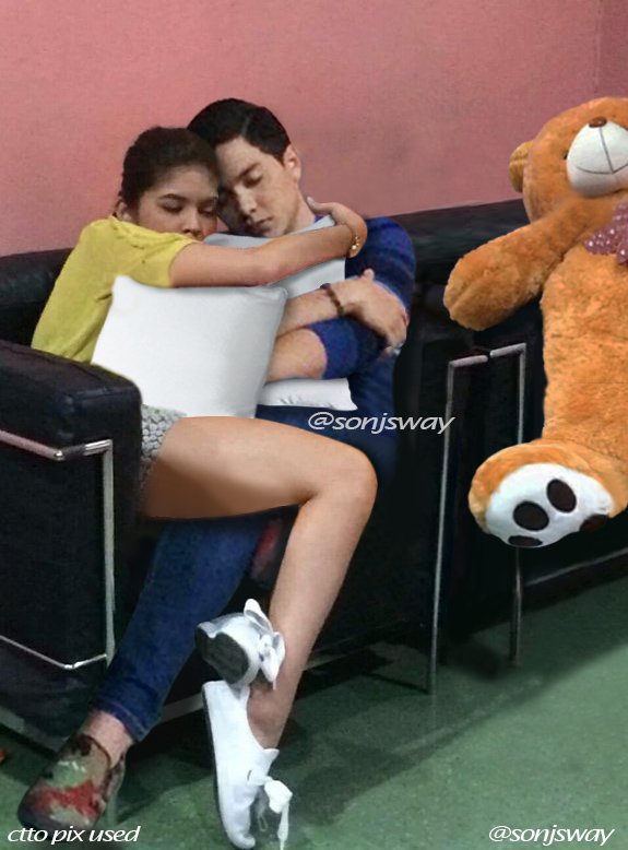 Sorry Teddy, mas ok daw pag si <a href="/aldenrichards02/">Alden Richards</a> yakap ni
<a href="/mainedcm/">Maine Mendoza</a>
#ALDUBTagapagmana
<a href="/sumasarabeboys/">SumaSarabeBoys</a> @justforMAIDEN